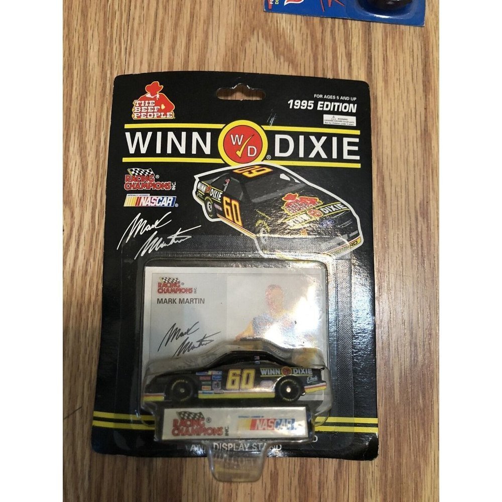 Mark Martin Winn Dixie #60 Racing Champions NASCAR Stock Car 1995 Edition